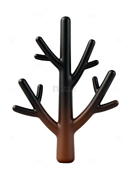 极简风格树枝图案75