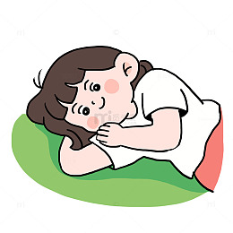 春游踏青休息免抠元素