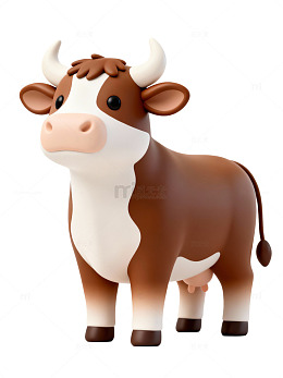 卡通牛形象设计55