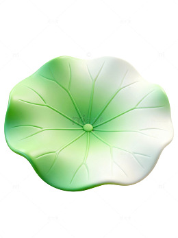 清新荷叶图案36