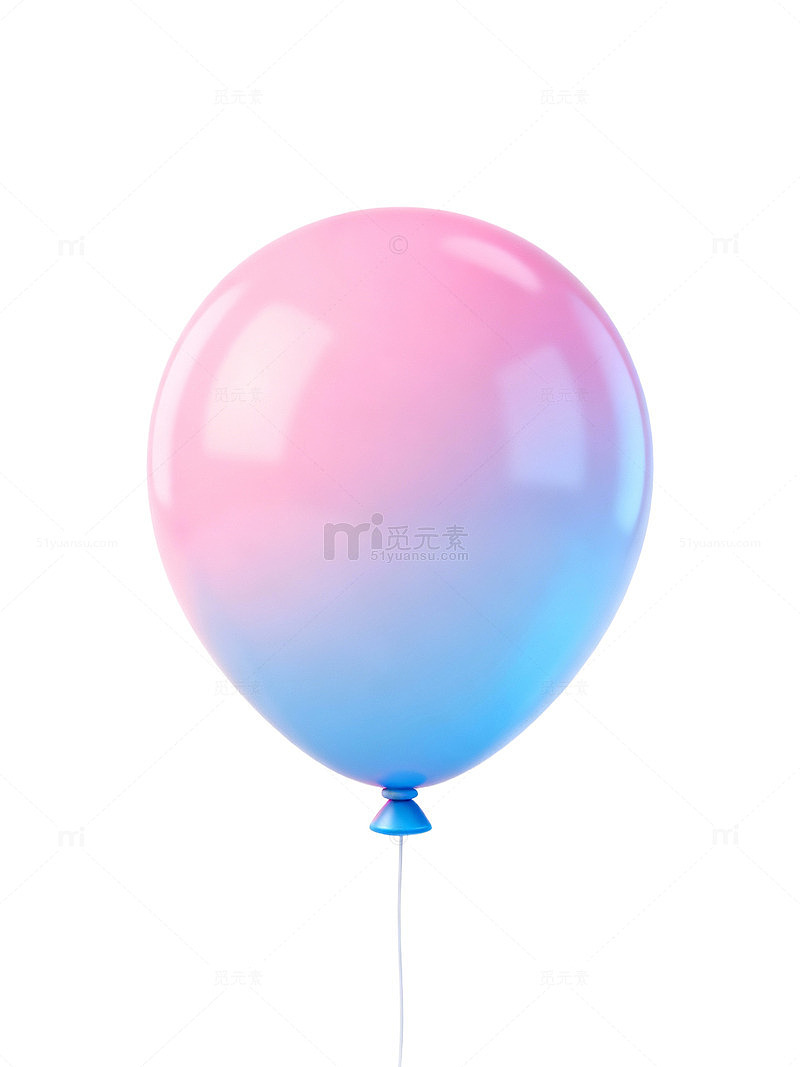 渐变气球装饰图案96