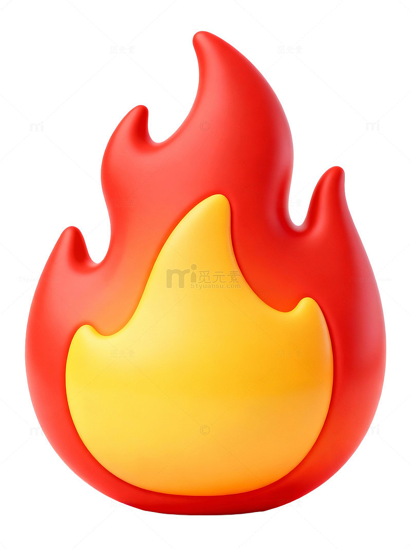 卡通火焰图标93