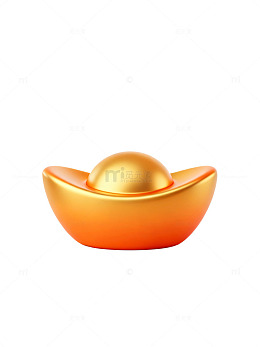 金色元宝素材83