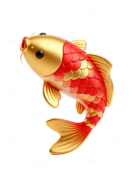 红金锦鲤鱼图案87