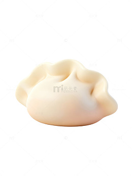 奶油色褶皱花瓣06