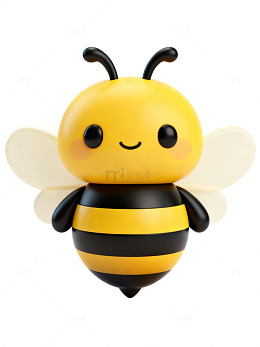 可爱卡通蜜蜂插画25