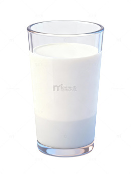 牛奶杯静物图96