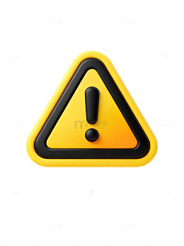 黄色警示三角图标15