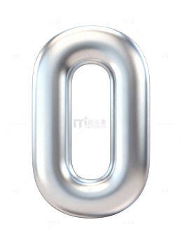 金属质感数字039