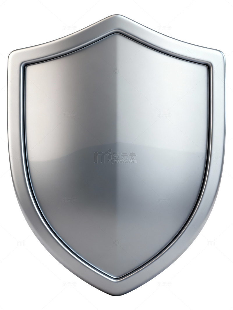 金属质感盾牌图标80