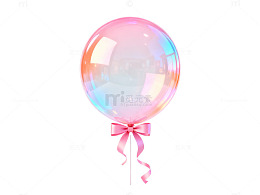 粉色气球彩带71