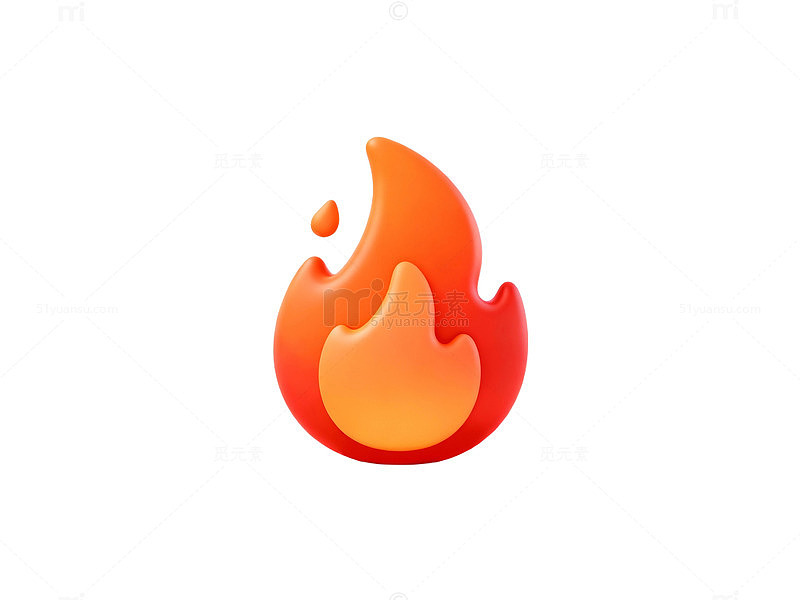 卡通火焰图标63
