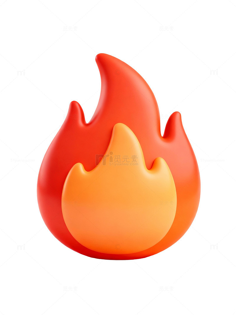 卡通火焰图标34