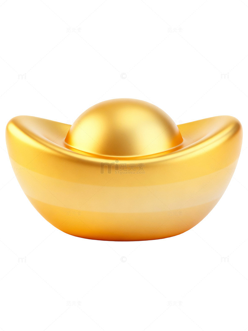 金色元宝素材42