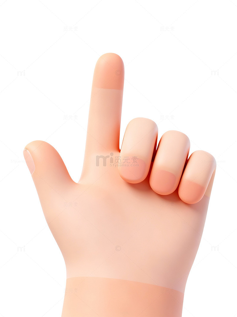 卡通手部指指点点38