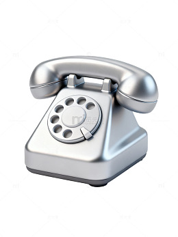 银色复古电话机47