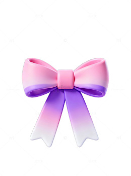 渐变彩带蝴蝶结28