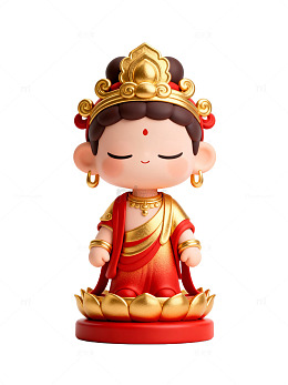 卡通佛像摆件48