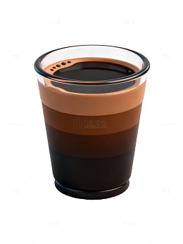 分层咖啡杯特写43
