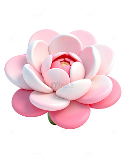 粉色莲花装饰图案66