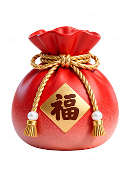 红色福袋新年素材46
