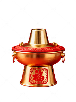 金色火锅摆件28