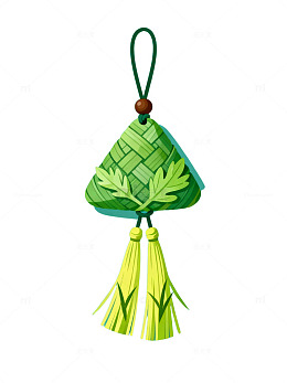 端午粽子挂饰插画86
