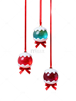 圣诞彩球挂饰08