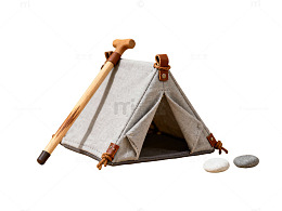 露营帐篷与手杖21