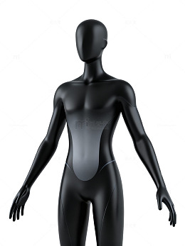 黑色人体模型光效26