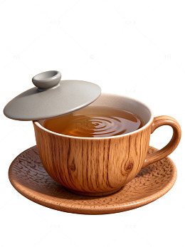 木质纹理茶杯68