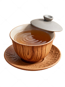 木质茶具静物图80