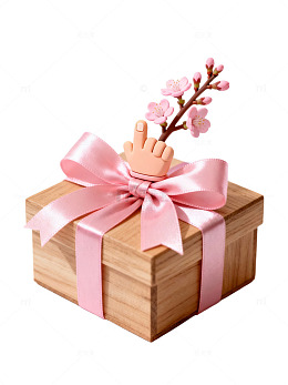 樱花礼盒装饰12