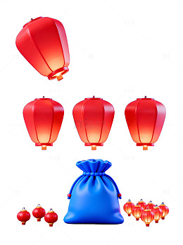 中秋红灯笼与福袋67