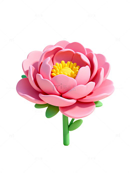 粉色卡通花朵29