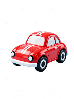红色卡通玩具车16