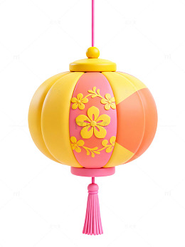粉色黄色灯笼18