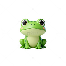 可爱卡通青蛙形象设计素材