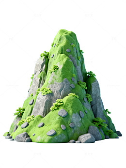 卡通山丘景观39