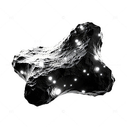 未来感石头光影艺术