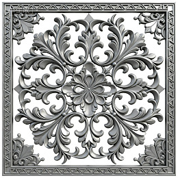 欧式浮雕花纹装饰图案