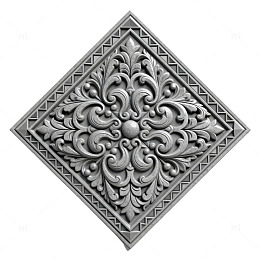 复古浮雕花纹装饰瓷砖