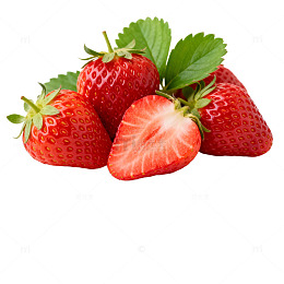 新鲜草莓摄影图片