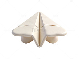 奶油白折纸飞机37