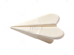 白色纸飞机手绘图66