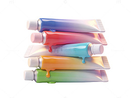 彩色油漆管堆叠58