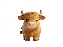 卡通牛形象设计20