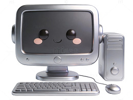 可爱电脑卡通形象15