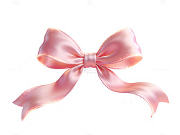 粉色丝带光效装饰32