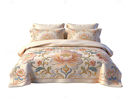 欧式花卉刺绣床品77